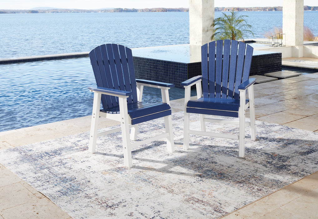 Toretto Outdoor Dining Arm Chair (Set of 2)